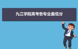 2023年九江学院专业录取分数线？（江西医专往年录取分数线）