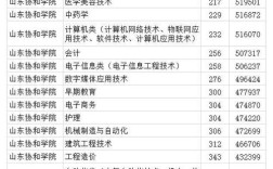 山东协和学院夏考专科录取分数线？（协和学院专科专业分数线）