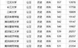 湖北二本大学排名？国内二本理科大学排名及分数线