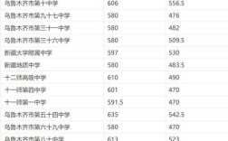 2021年乌市高中录取分数线？（2020年新疆计划单列类理工录取分数线）