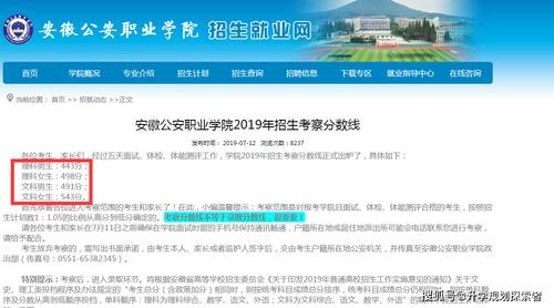 2023年安徽公安职业学院正好到政审线能被录取吗?(警校录取分数线女生安徽省)-图2 2023年安徽公安职业学院正好到政审线能被录取吗?(警校录取分数线女生安徽省)-图2