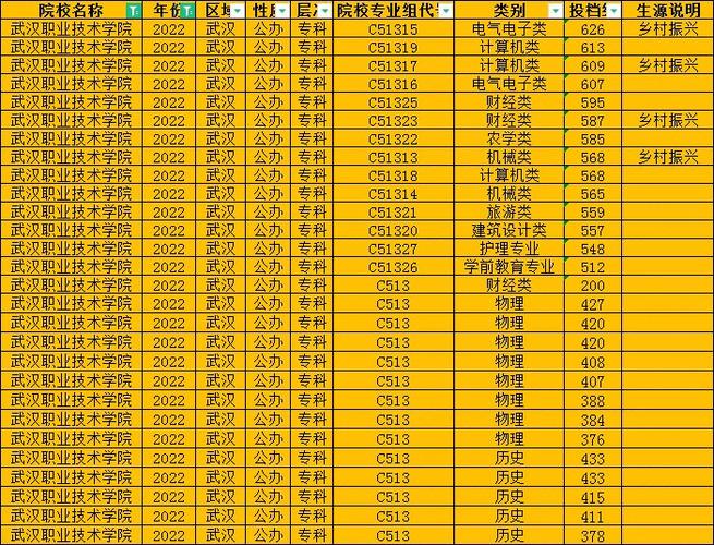 我想问下“武汉职业技术学院”的历年录取分数大概是多少？（职业二本大学录取分数线）-图2